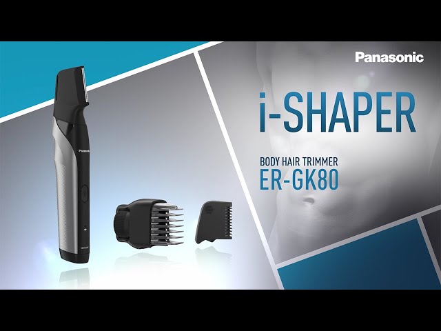 Video teaser for Innovative i-Shaped Body Hair Trimmer ER-GK80 [Panasonic]