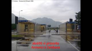 preview picture of video 'Annunci alla Stazione di Zambana'