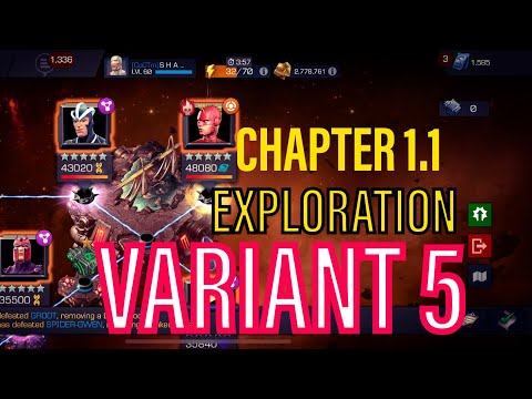 Variant 5 Chapter 1.1 Exploration | Marvel Contest Of Champions