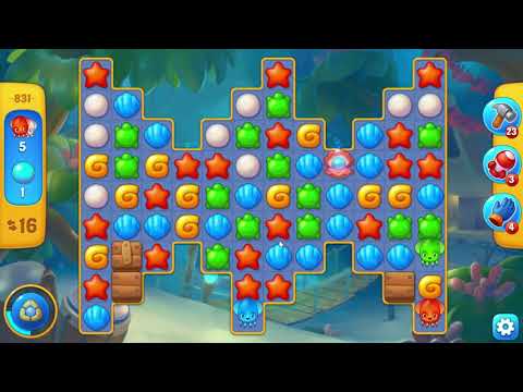 Fishdom 831 Level - NO BooSTERS