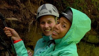 ET Tries The Bear Grylls Survival Academy: &#39;The Mountain Between Us&#39; Experience