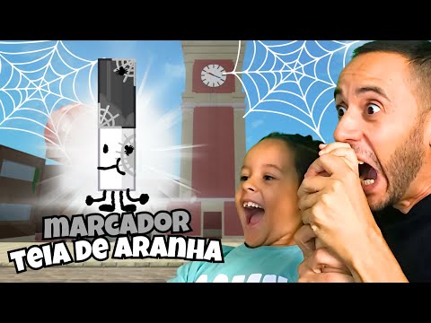 PEGAMOS O MARCADOR INSANO TEIA DE ARANHA NO FIND THE MARKERS - ROBLOX