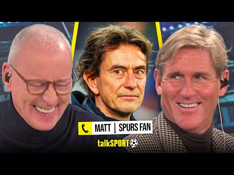 "GIVE HIM TIME!" Simon Jordan HITS BACK at Spurs Fan Matt who is SCATHING on Thomas Frank & Players!