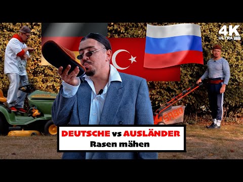 21# Comparison: Germans | Turks | Russians - mowing lawns