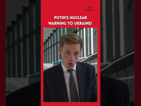 Putin's Nuclear Warning to Ukraine #viral #shorts #ukraine