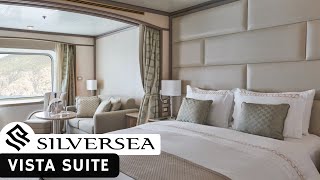 Silver Shadow | Vista Suite Walkthrough Tour & Review | Silversea Cruises | 4K | 2025