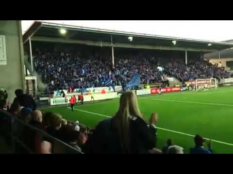 FFK - Sarpsborg 08, NM 3. runde 2016. 1-3. Fra tribunen.