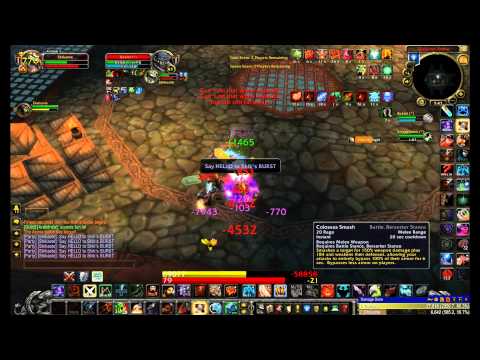 ✔ Shikaote - Fury Warrior 2vs2 Arena #18 Warrior/Rogue vs DK/Rogue" PVP 85 WoW Cata (1080p)