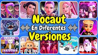 La Canción TAKEDOWN🥊de HUNTRIX En Diferentes VERSIONES😀❤️ Adivina La Canción K-Pop Demon Hunters❤️✨