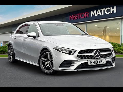 MERCEDES-BENZ A CLASS A200 AMG Line Premium 5dr Auto video thumbnail