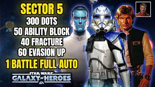 All Sector 5 Feats in 1 Battle FULL AUTO!! Single Battle Keycard Record | Cobb Vanth Conquest