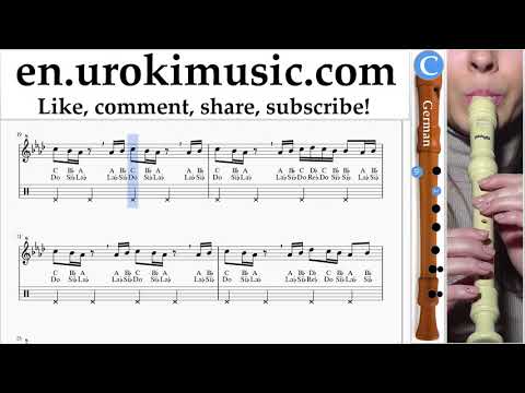 How to Play Recorder (G.) Drake - In My Feelings Kiki Do you love me Tabs um-ih352