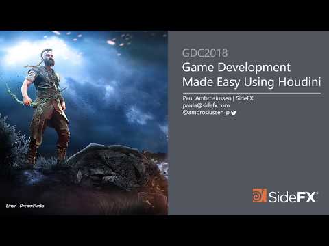 Game Development Made Easy Using Houdini | Paul Ambrosiussen | GDC 2018