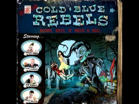 Drenched In Black - Cold Blue Rebels CBR - psychobilly rockabilly