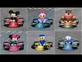 Mickey S Speedway USA All Characters Race Gameplay Compilation 4K60fps