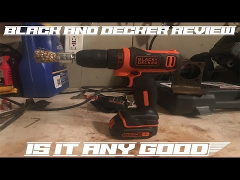 Black + Decker 12v Drill / Driver Review (Is it worth $40)