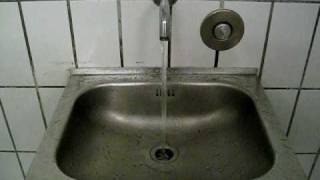 preview picture of video 'Walensee Raststatte A3, Switzerland, Public Toilet Sink'