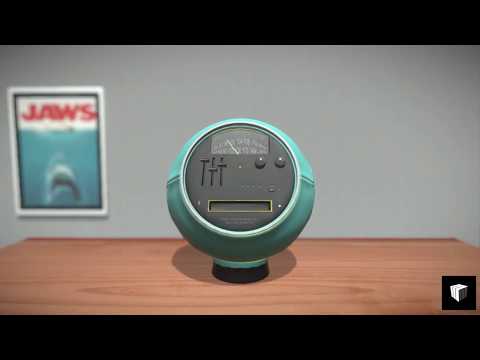 Retro Weltron tape radio turntable