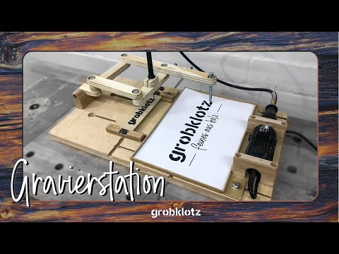Engraving station for a Dremel