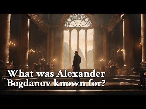 What was Alexander Bogdanov known for? | Philosophy