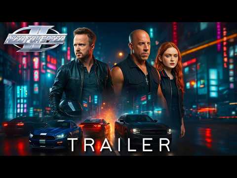 Need for Speed ​​2: (2025) - Primer tráiler | Vin Diesel y Aaron Paul regresan | Concepto