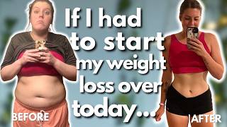 If I Had to Start My Weight Loss Journey Over.. Here’s What I’d Do Differently | How I Lost 70 lbs