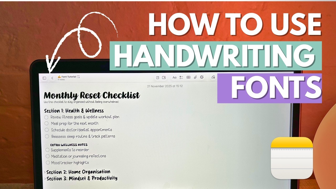 How to Add Custom Fonts to Apple Notes