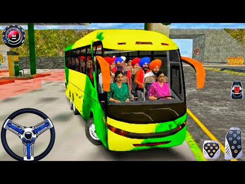 Uphill Offroad Bus Simulator Driving - City Coach Bus Simulator Game 2026 - Andriod Gameplay