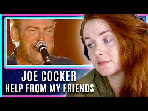 Vocal Coach reacts to Joe Cocker - With A Little Help From My Friends