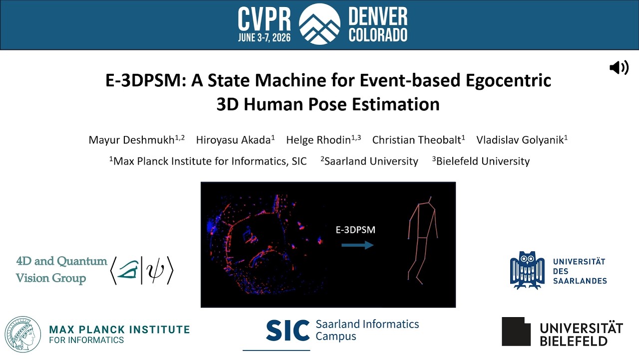 [CVPR 2026] E-3DPSM: A State Machine for Event-Based Egocentric 3D Human Pose Estimation