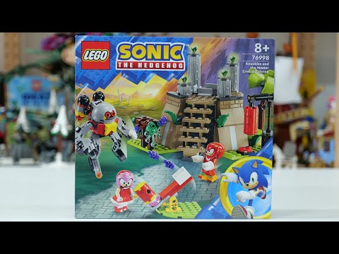 LEGO Sonic the Hedgehog 76998 Knuckles and the Master Emerald Shrine Speed Build Review