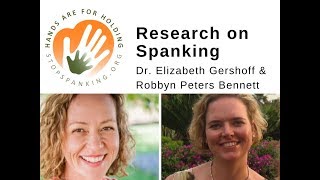 Dr. Gershoff on Spanking Research
