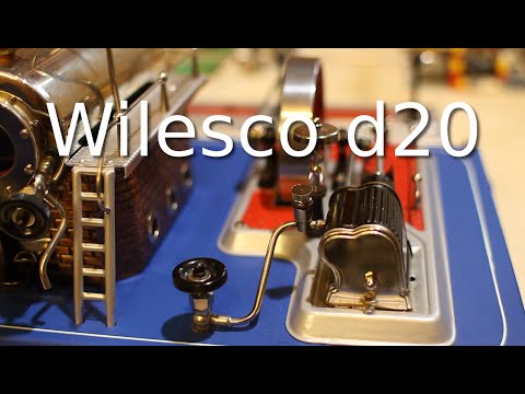 Dampfmaschine | Wilesco D20 mit Antriebs modellen  | Full HD