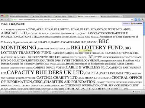 Introduction to ScraperWiki