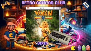 Vixen | C64 | Review & Gameplay | Classic Retro Platformer Action on the Commodore 64!