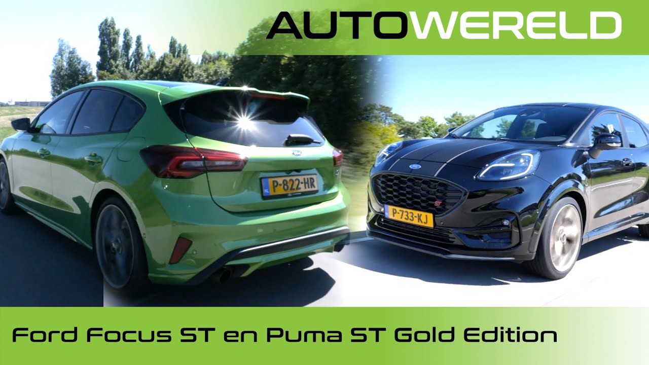 De sportieve ST modellen van Ford | review met Allard Kalff en Tom Coronel