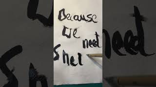 Because we need Shelter,  Hand-Writing Connections