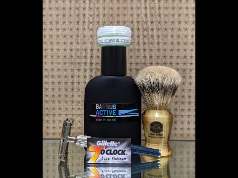 Gillette Knack, Barbus Sport shaving cream & Barbus Active aftershave