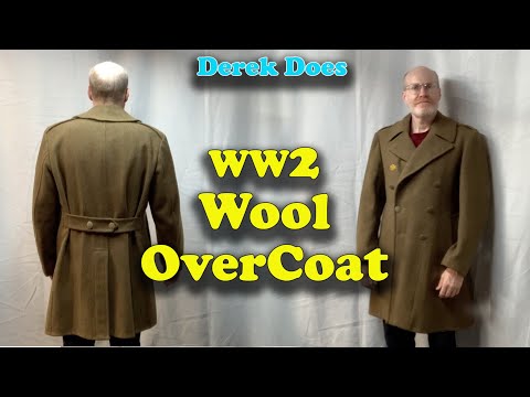 WW2 Wool Overcoat.