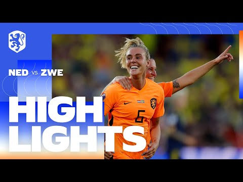 Wat een start, wat een gevecht! 💪🏻  | Highlights OranjeLeeuwinnen - Zweden (9/7/2022) WEURO2022