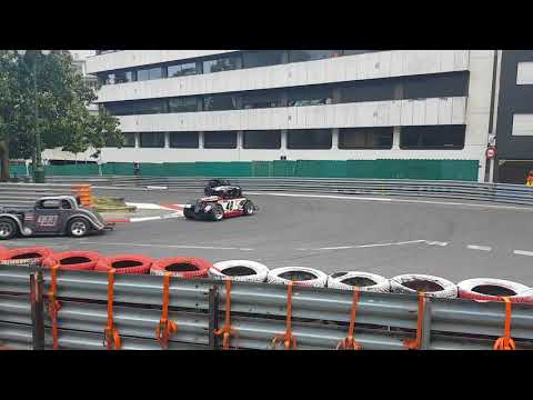 GP Pau 2018 Historique : Crash + Tête à queue (x4) Legend Cars
