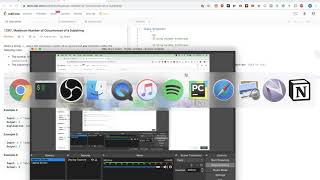 YouTube video 'Live Coding Leetcode 1297: Maximum Number of Occurrences of a Substring'