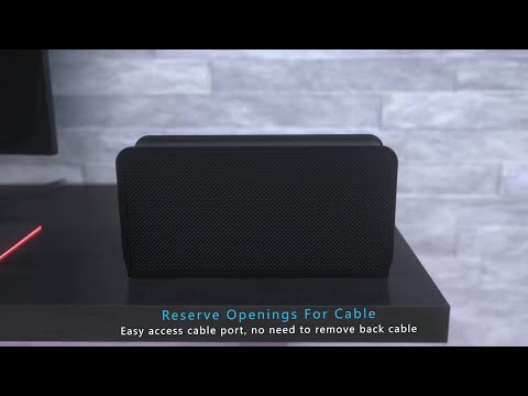 Mcbazel Anti Scratch Nylon Dust Cover for Nintendo Switch/Switch OLED on Dock with Joy-Con Attached