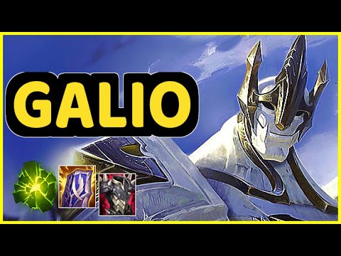 GALIO VS AHRI MID GAMEPLAY