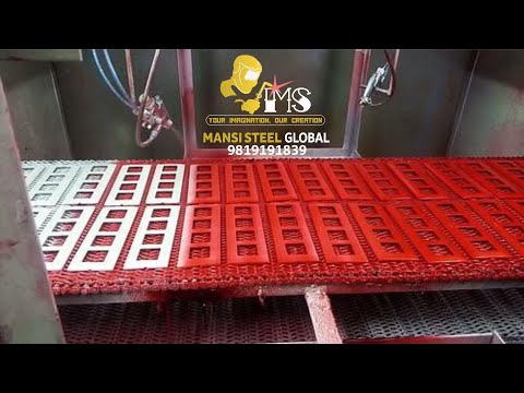 MSF GLOBAL Auto Spray Coating System Conveyor for Modular Electrical Switch Plates