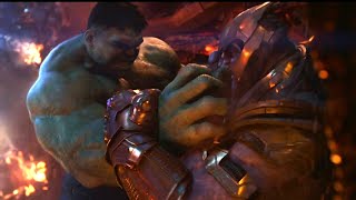 Hulk vs Thanos - Fight Scenes - Avengers Infinity War HD Clip