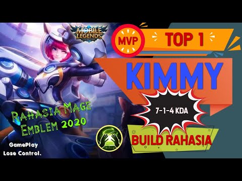Item KIMMY Top Global 1 | Build Kimmy paling sakit 2020 | by Lose Control. ~ Mobile Legends