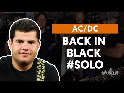 Back In Black - AC/DC (How to Play - Guitar Solo Lesson)