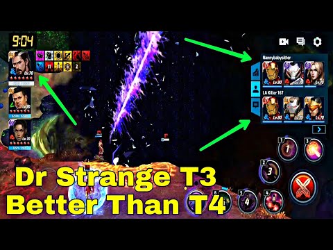 Dr Strange T3 Better Than iron Man T4 in GBR Dormammu - Marvel Future Fight