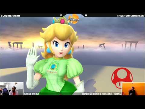 SWBB #58 | BlazingPasta (Peach) vs TheGreatGonzales (Ness) - Grand Finals - Smash Wii U - Singles
